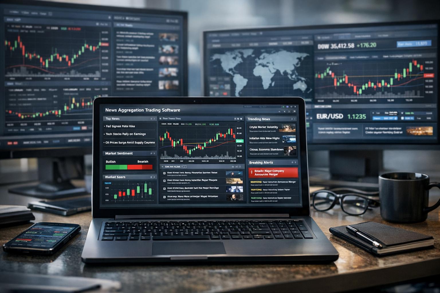 News Aggregation Trading Software